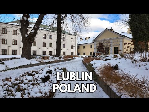 Walking in Lublin, Poland from Seminary to Cathedral - Spacer w Lublinie, Polska