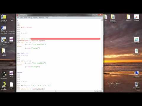 Python Basics Lesson 4 For Loop While Loop And Conditional If Statement