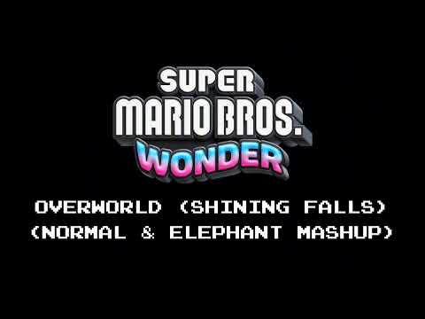 Super Mario Bros. Wonder - Shining Falls Trials Theme (Normal/Elephant Mashup )