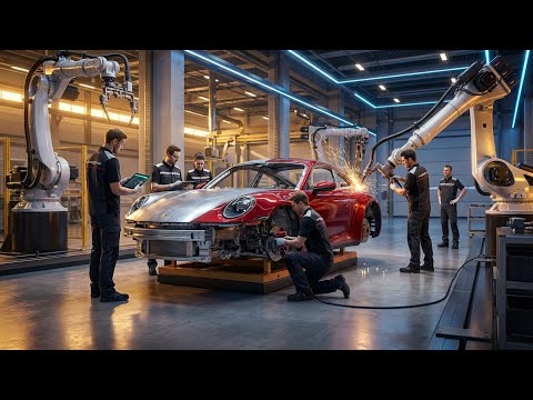 Inside Porsche’s Multi-Billion $ Factory – How the Legendary 911 Is Built From Scratch