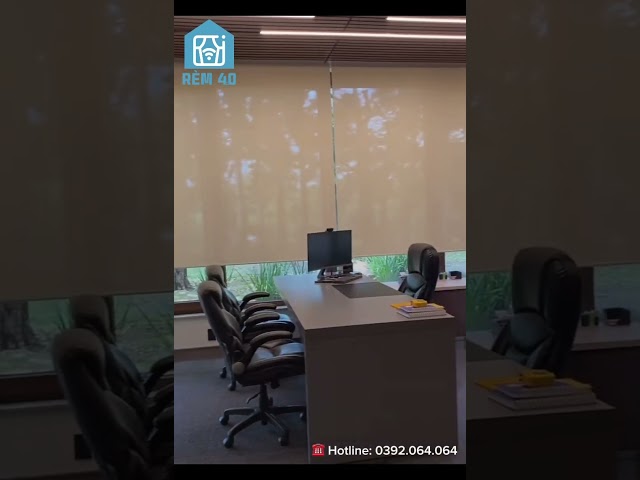 Rèm cuốn lưới tự động