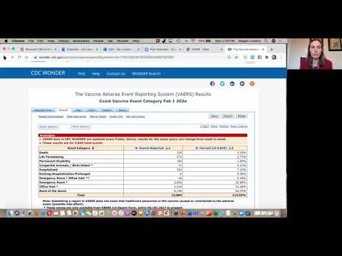 How to Search the Vaccine Adverse Event Reporting System (VAERS) for Covid Vaccine side events?