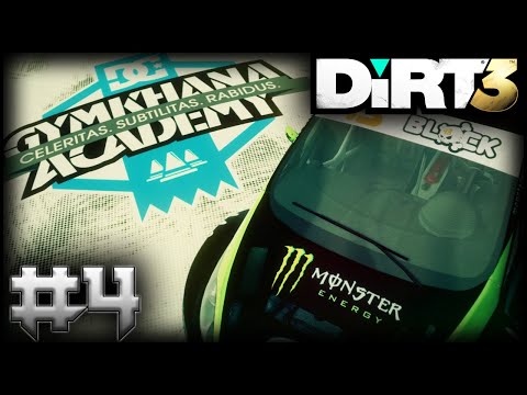DiRT 3 COMPLETE EDITION Walkthrough Gameplay Part 4 - GYMKHANA ACADEMY (No Commentary)