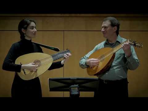 MY LORD WILLOUGHBY’S WELCOME HOME by John Dowland: Emma-Lisa Roux & Peter Croton - Renaissance lutes