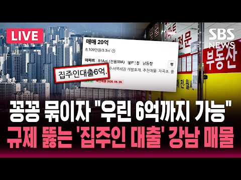 꽁꽁 묶이자 &quot;우린 6억까지 가능&quot; 규제 뚫는…