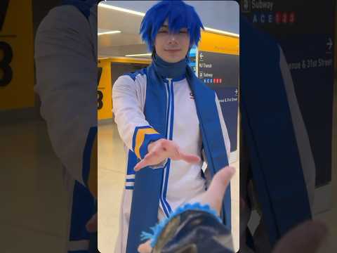 KAITO FOUND HIS MIKU!!!! #cosplay #hatsunemiku #miku #kaito