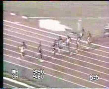 1991 Carl Lewis 100m World Record