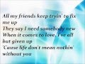 Vince Gill - Trying to get over you lyrics