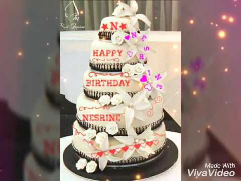Happy berthday Nesrine