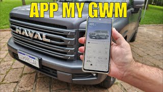 GWM Haval H9 - Aplicativo My GWM - Comandos pelos 