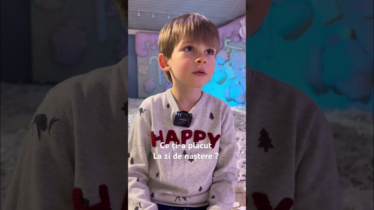 Ce ți-a plăcut la zi de naștere ?