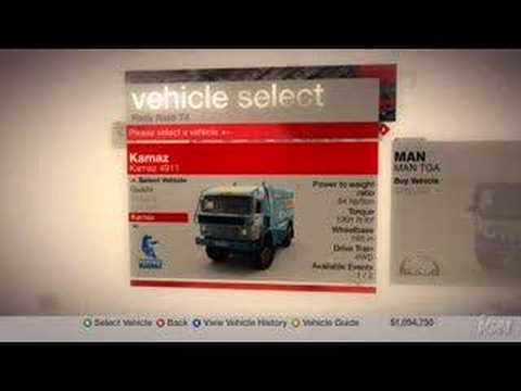 Colin McRae: DiRT - Swank Menus