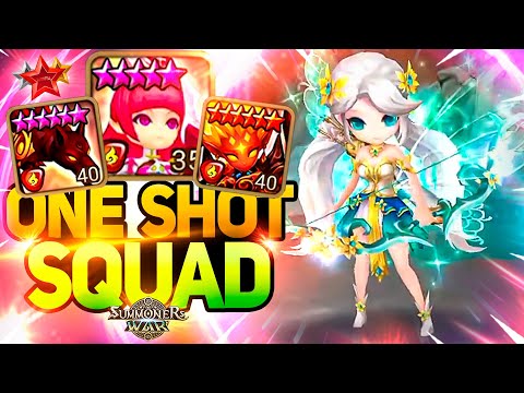 HIGH SPD Single Target Team with Sieq, Kahli and Chloe - Summoners War
