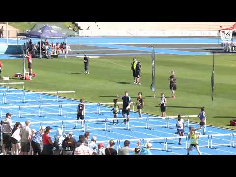 Boys Under 11 80m Hurdles H12 - 2020 State Combined Events Championships // LAVicTV