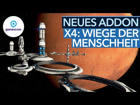 Zurück zur Erde: Ingame-Szenen vom 2. Addon -  X4: Wiege der Menschheit #gamescom2020