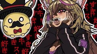 【手描き】ヤンデレなポルカに愛され過ぎて眠れない動画【ホロライブ手描き切り抜き/尾丸ポルカ】