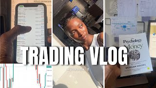 TraderVlog 2 : How I made $300 in 15 minutes using ICT PO3 LIVE TRADING.