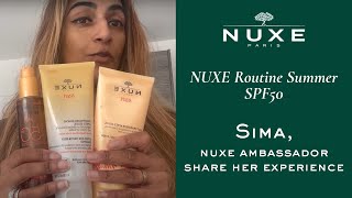 Nuxe Sima's Sun Care Secrets: NUXE's Ultimate Sun Protection anuncio