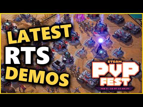 RTS Demos & Gameplay from Steam’s 2026 PvP Fest - Best new games to try out