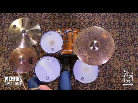 Meinl 14" Byzance Dark Hi Hat Cymbals - 1203/1363g (B14DAH-1111417H)