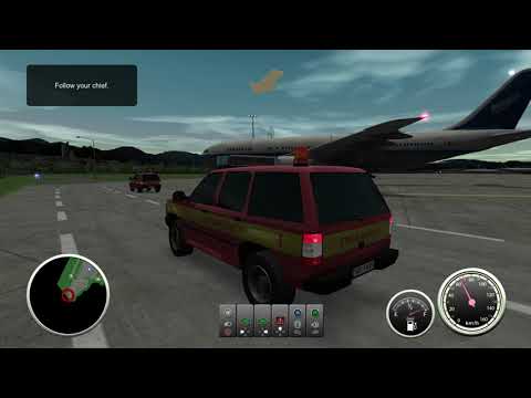 Airport Fire Department - The Simulation (PS4) start