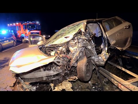 [ZWEI TOTE NACH GEISTERFAHRER-UNFALL] - Flucht vor Polizei-Kontrolle als Falschfahrer ~ A3 -
