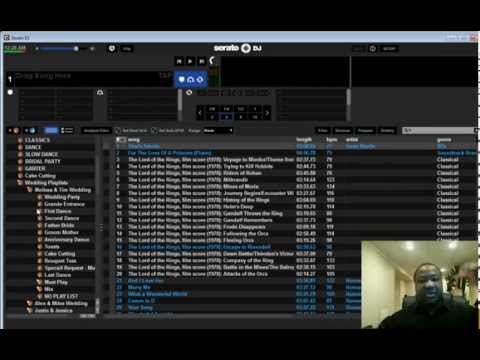 DJ Tips - Arranging Serato DJ Music Crates for Weddings & Receptions