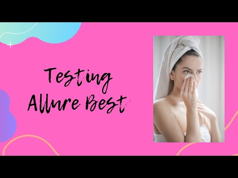 Testing Allure Best of Beauty 2020