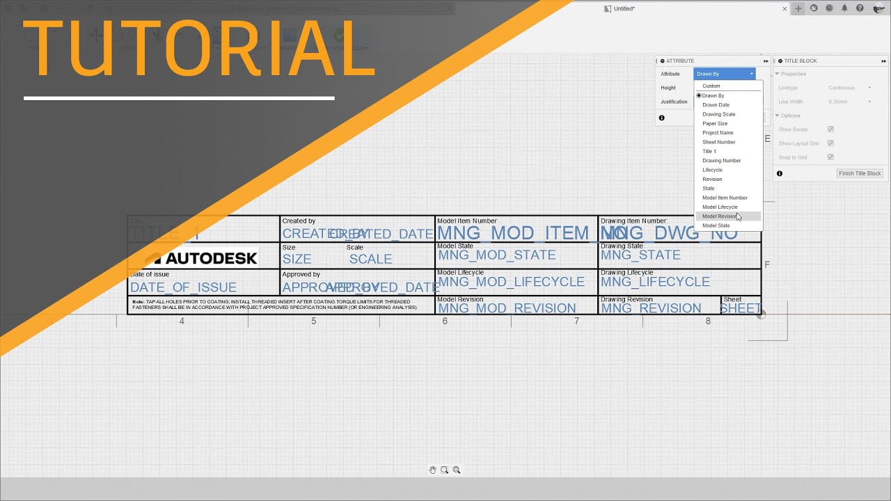 New Model Attributes in the Fusion 360 Manage Extension | Autodesk Fusion 360
