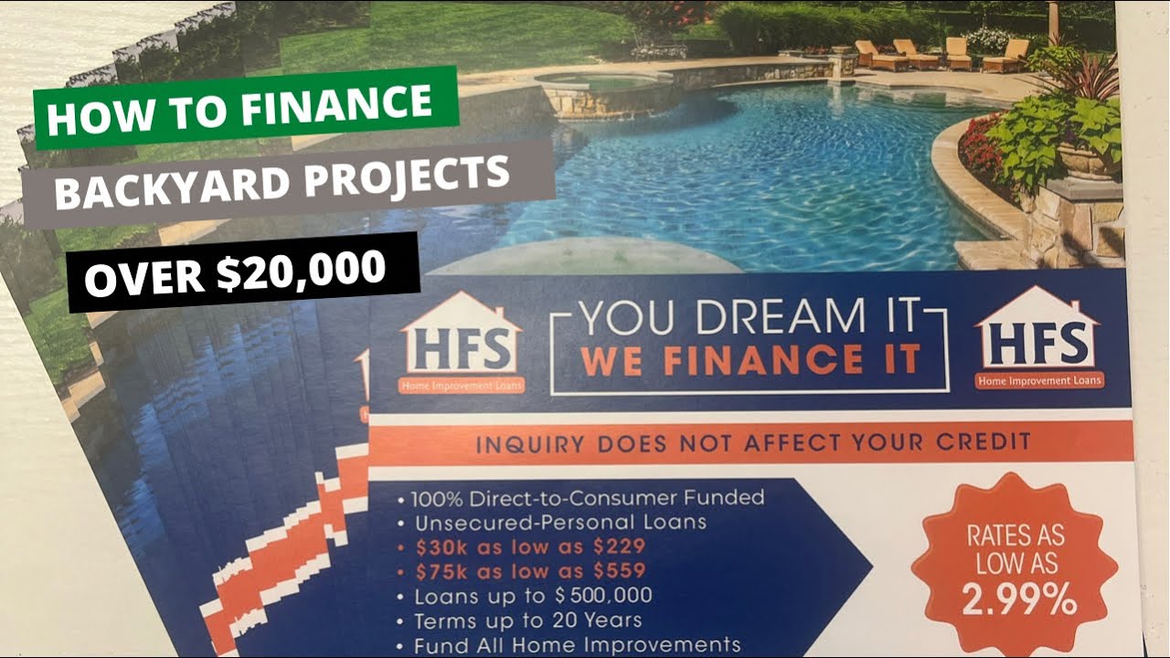 How to use HFS Home Improvement Loans to finance backyard projects | Landscape Design Michigan