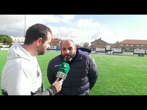 ENTREVISTA A OSCAR FERNÁNDEZ ENTRENADOR CD LUGO FUENLABRADA CAMPO VILLAVICIOSA DE ODÓN 26.1.2020