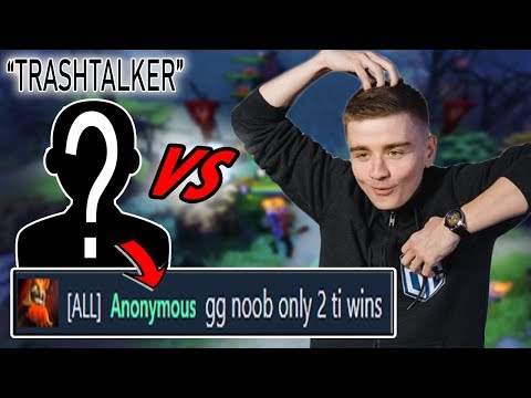 When Trash Talking JOHAN "N0TAIL" Goes VERY Wrong DOTA 2