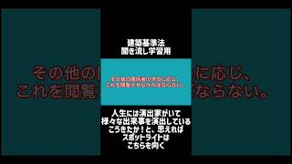 【シャワー学習】建築基準法学習用聞き流し動画 建築基準法 第四章の二 指定建築基準適合判定資格者検定機関等（書類の閲覧）第七十七条の二十九の二【1分学習】