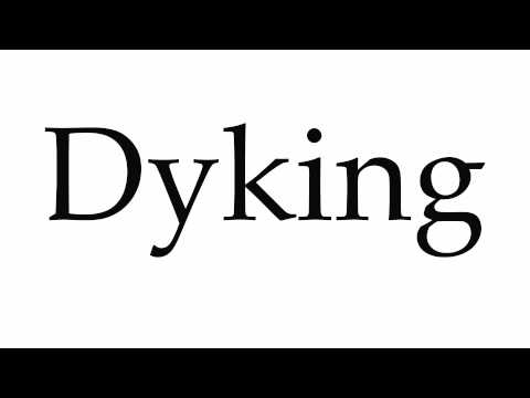 How to Pronounce Dyking