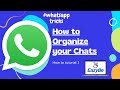 How to create label and organize chats in WhatsApp Web - Easiest Method | Eazybe Chrome Extension