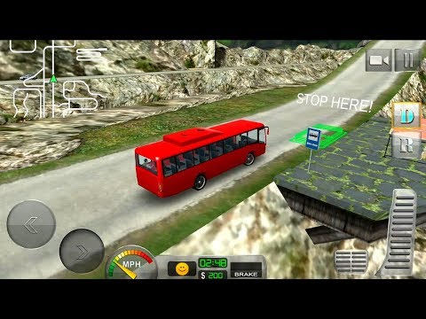 Bus Driver 3D Hill Station Android Gameplay HD #6