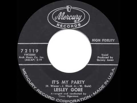 1963 HITS ARCHIVE: It’s My Party - Lesley Gore (a #1 record)