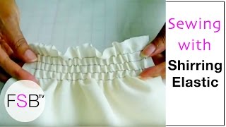 Sewing with Shirring Elastic