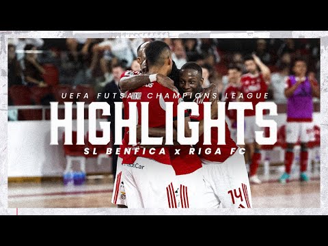 Highlights | Riga FC 1-6 #FutsalBenfica | UEFA Futsal Champions League