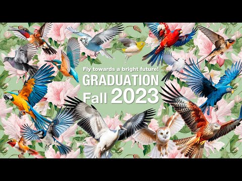Ritsumeikan APU September 2023 Graduation Ceremony 立命館アジア太平洋大学2023年9月学位授与式