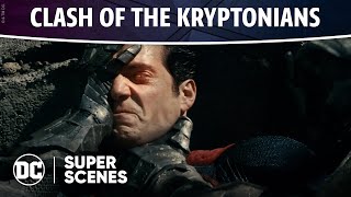 Man of Steel - Clash of the Kryptonians | Super Scenes | DC