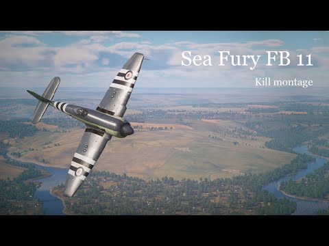 [Warthunder] Sea Fury FB 11 Kill montage