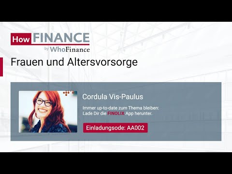 Was müssen speziell die Frauen bei der Altersvorsorge beachten?