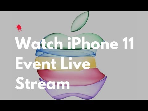 Apple iPhone 11 Live Launch Event | Apple Special Event — September 10, 2019