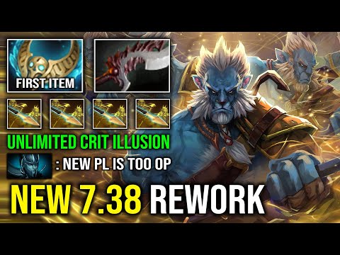 NEW 7.38 IMBA PL First Item Revenant's Brooch Create Illusion Army 100% Counter ALL Dota 2