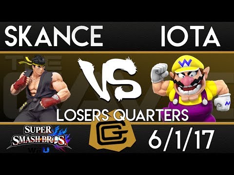 TCG Sm4sh - Skance (Ryu) vs Iota (Wario) - Losers Quarters - Smash 4 - 6/01/17