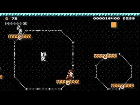 Super Mario Maker Levels: "Dry Bone Wheels"