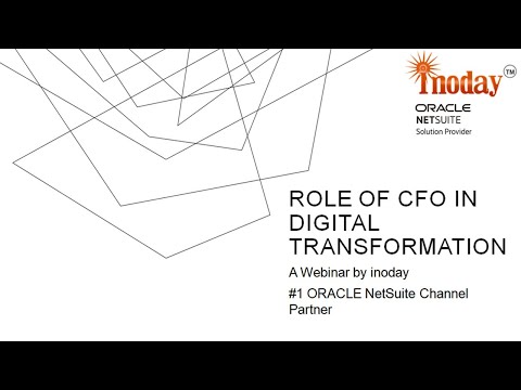Webinars - Role of CFO in Digital Transformation