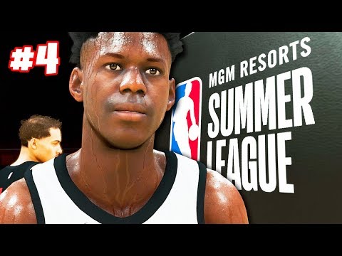 NBA 2K20 MyCAREER - FIRST SUMMER LEAGUE GAME!! PLAYER OF THE GAME?! (Ep 4)