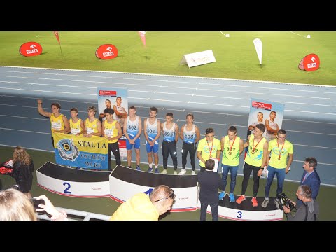 Sztafeta 4x100 KS STAL LA Ostrów   MP U18 Radom